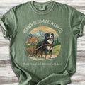Bernese Mountain Dog Bloom Delivery T-Shirt