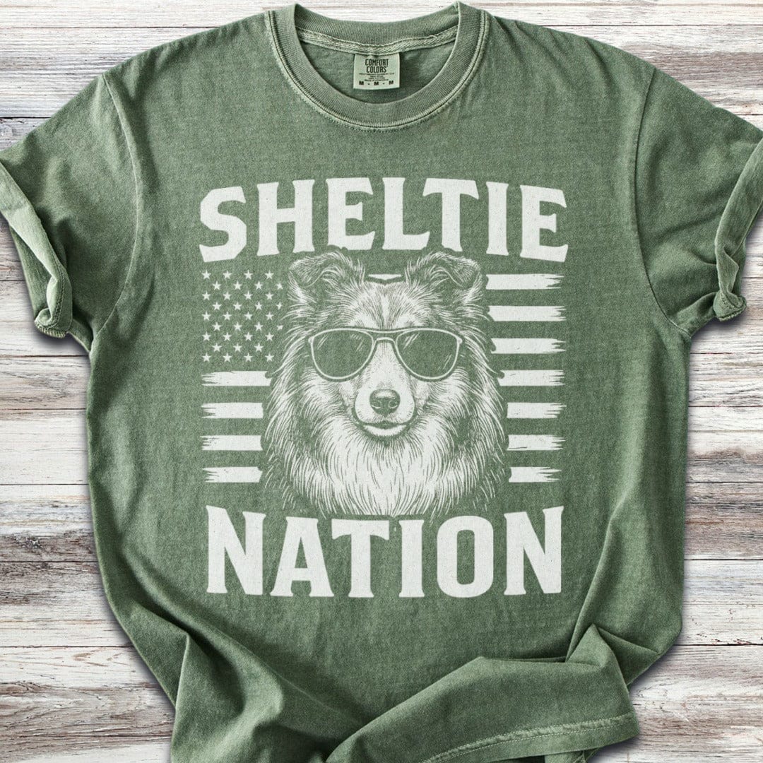 Shetland Sheepdog Nation T-Shirt