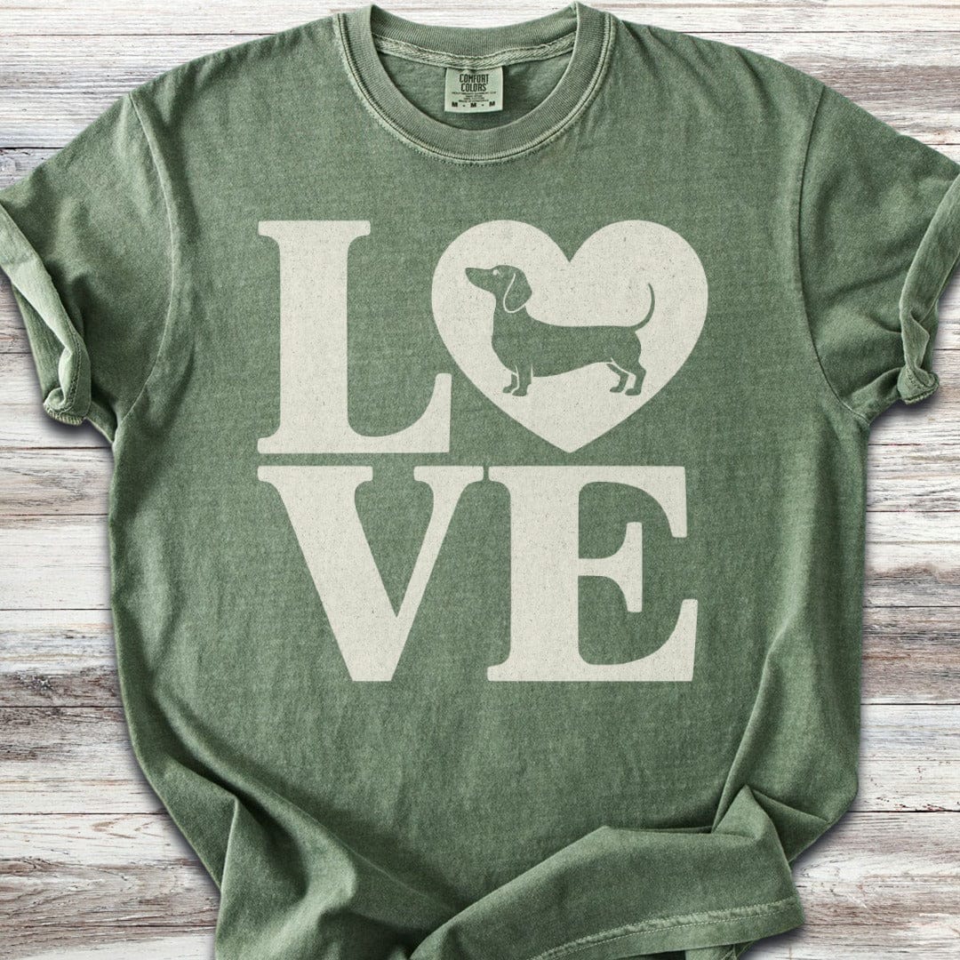 Dachshund Heart T-Shirt