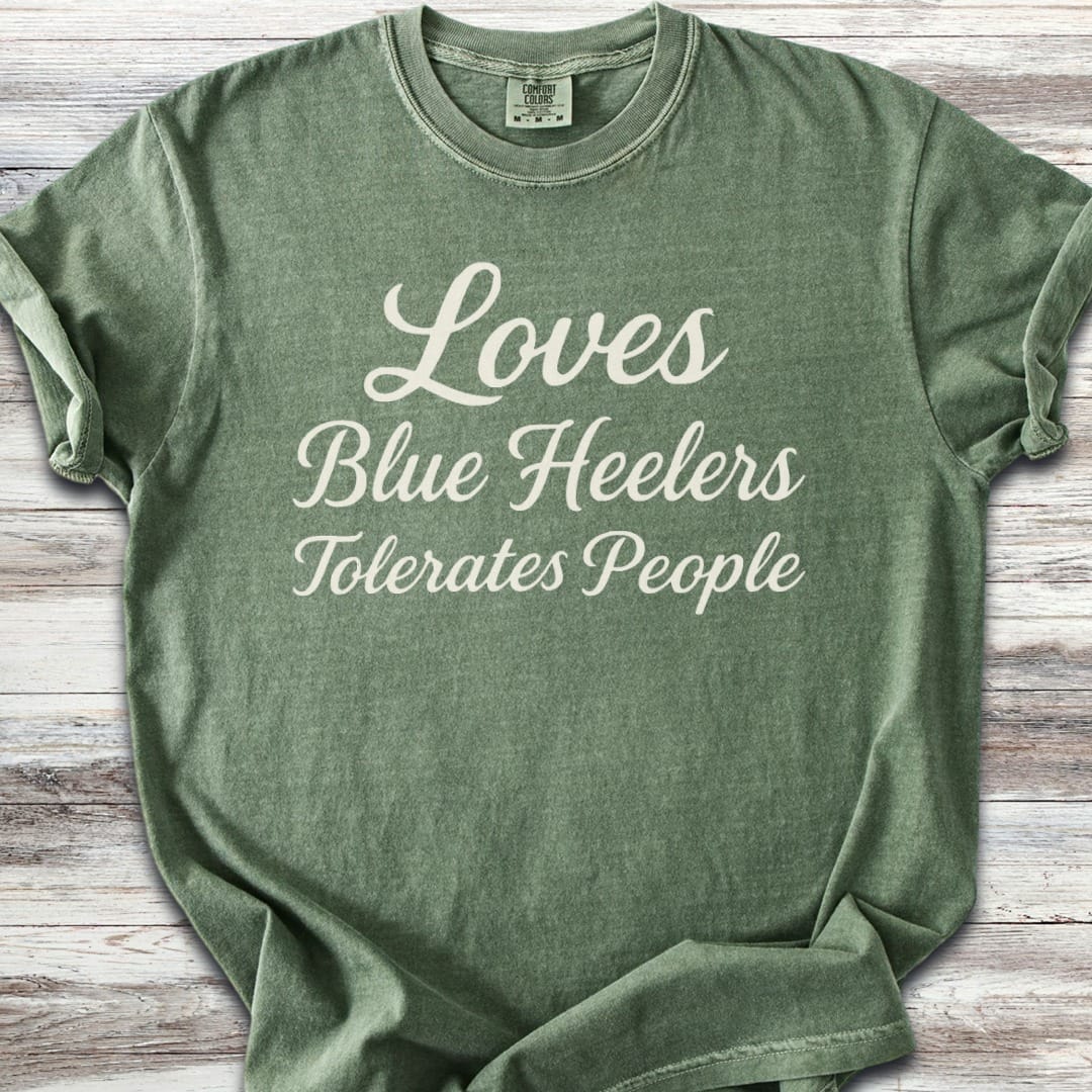 Australian Cattle Dog Loves Blue Heelers T-Shirt