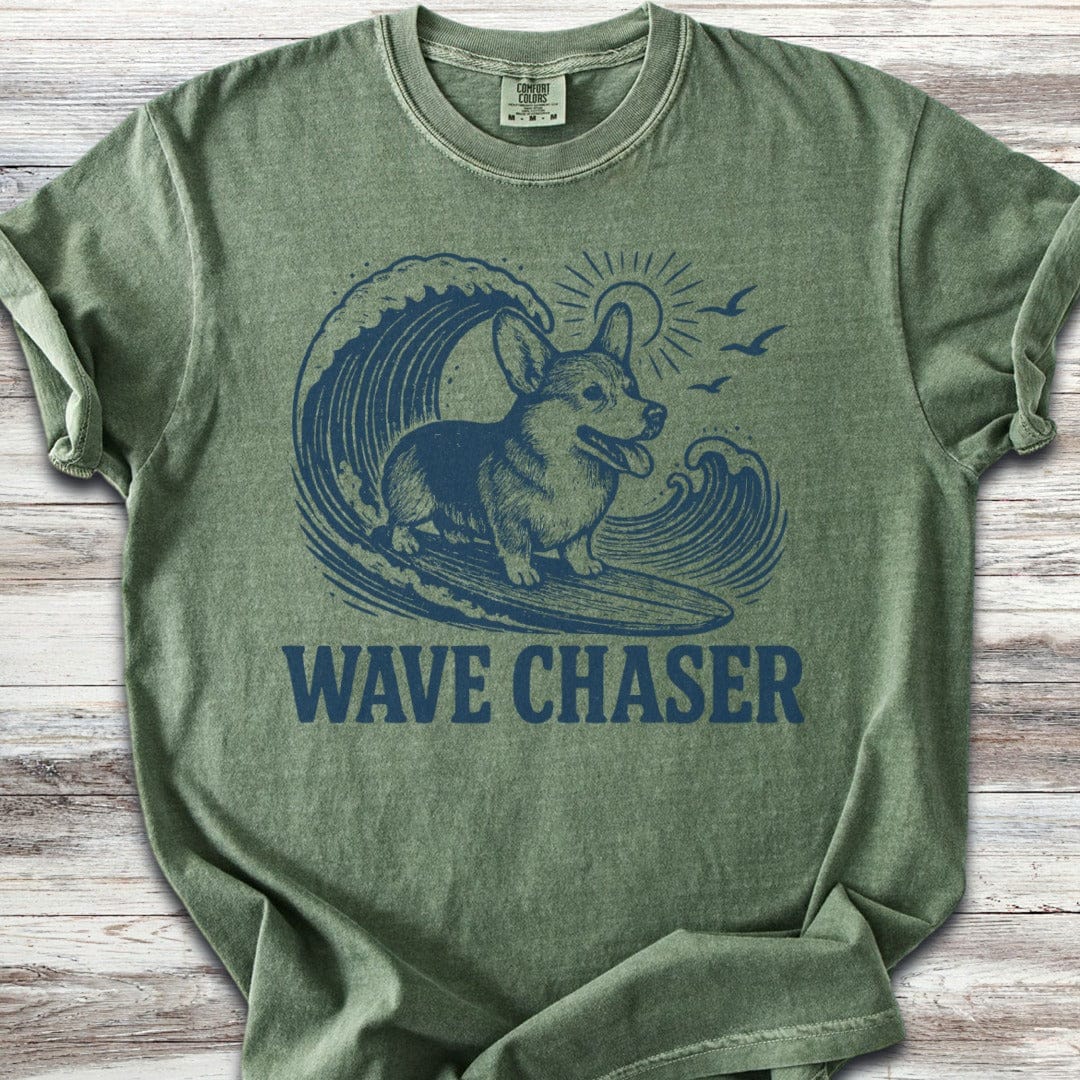 Corgi Surfer T-Shirt