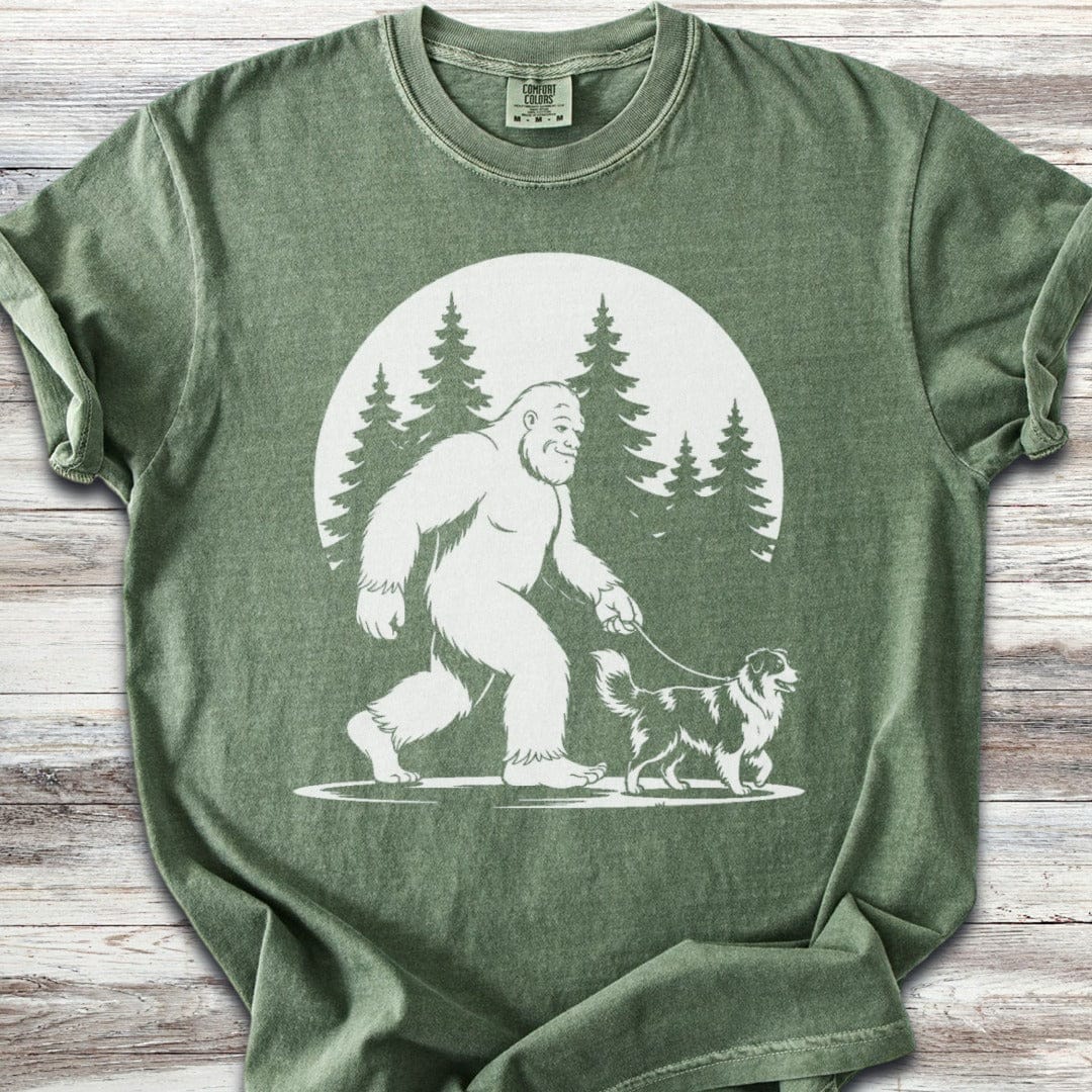 Australian Shepherd Bigfoot T-Shirt