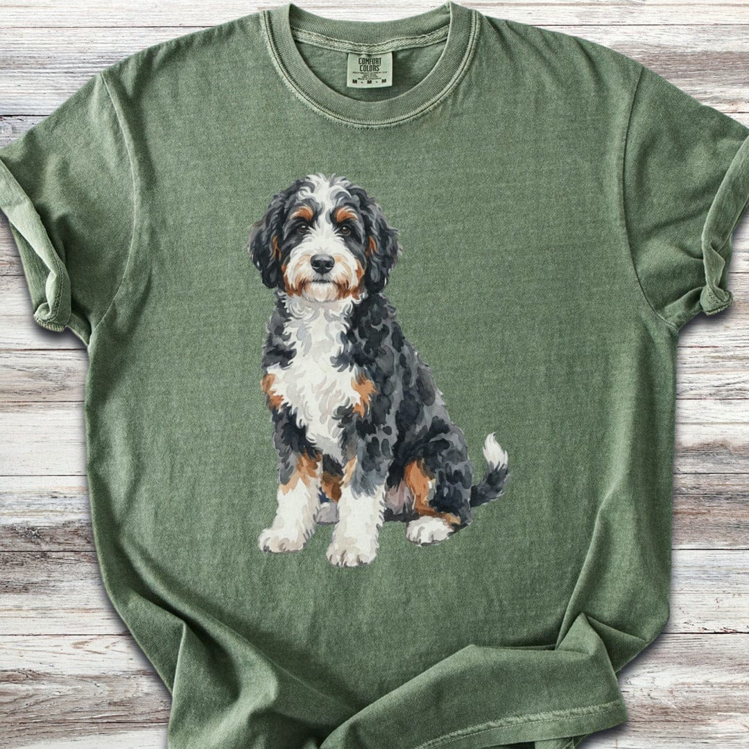 Bernedoodle Watercolor T-Shirt