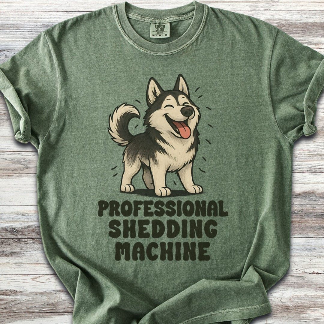 Husky Shedding Machine T-Shirt