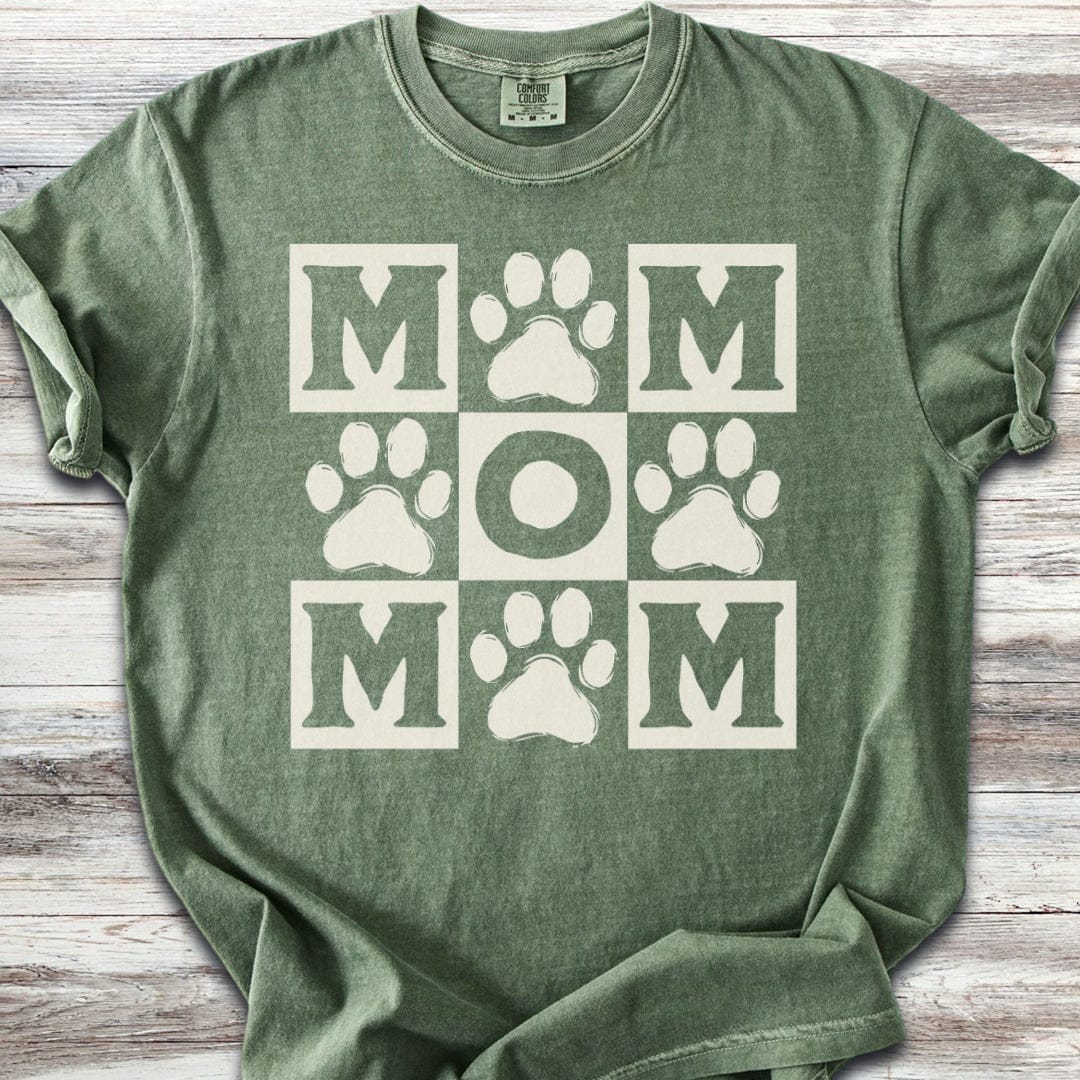 Paw Print Mom T-Shirt