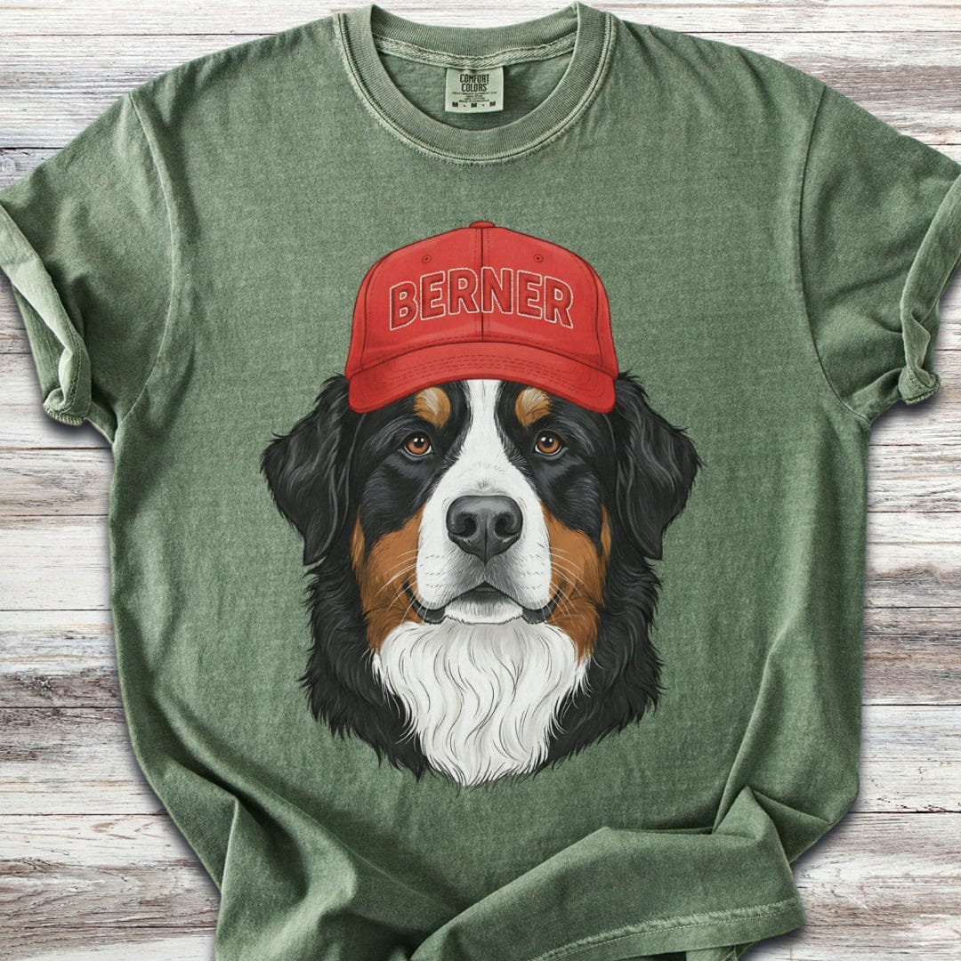 Bernese Mountain Dog Berner Hat T-Shirt