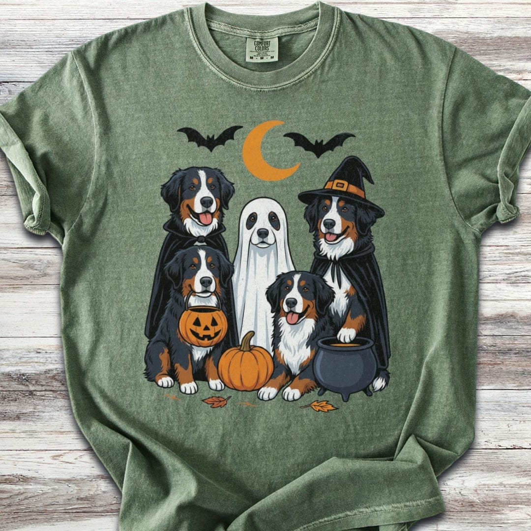 Bernese Mountain Dog Halloween T-Shirt
