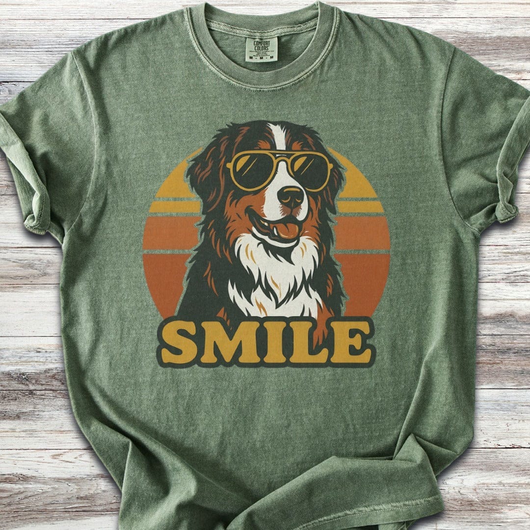 Bernese Mountain Dog Smile T-Shirt