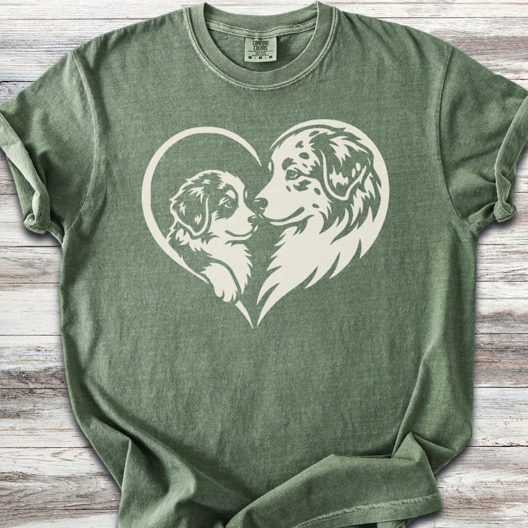 Australian Shepherd Heart Bond T-Shirt