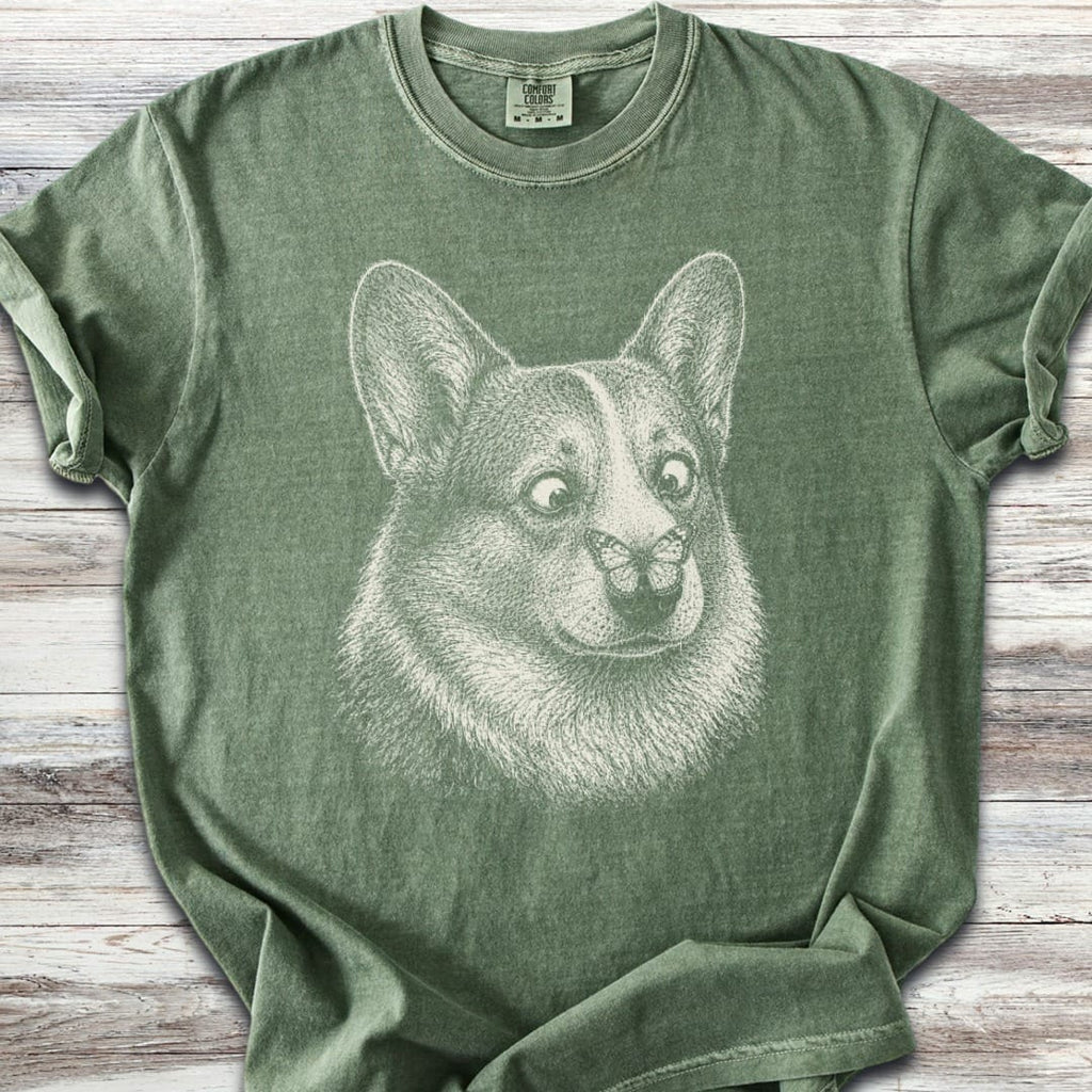 Corgi Butterfly T-Shirt