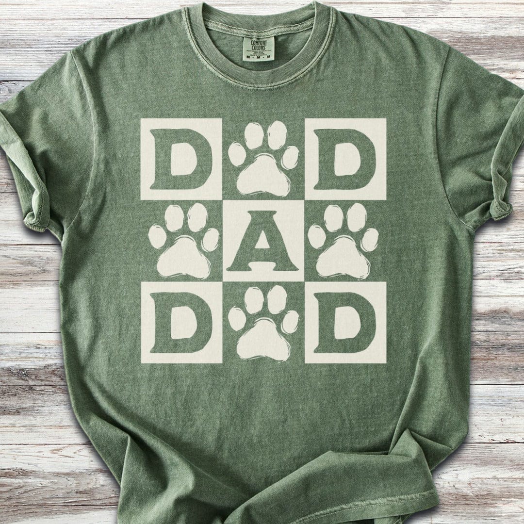 Paw Print Dad T-Shirt