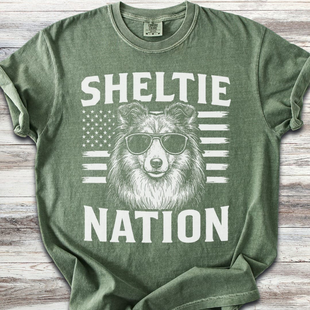 Shetland Sheepdog Nation T-Shirt