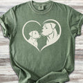 Cane Corso Heart Bond Natural T-Shirt