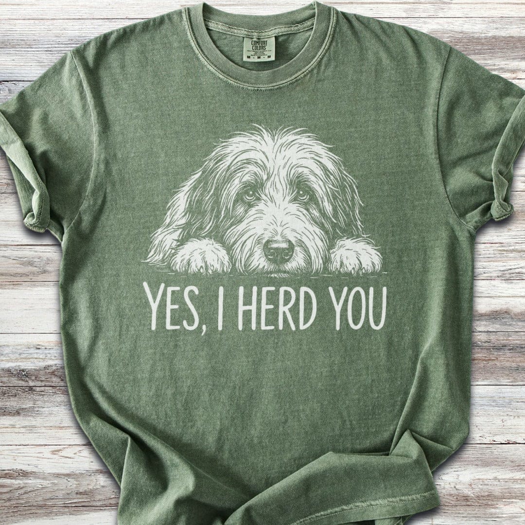 Bearded Collie Herd You T-Shirt