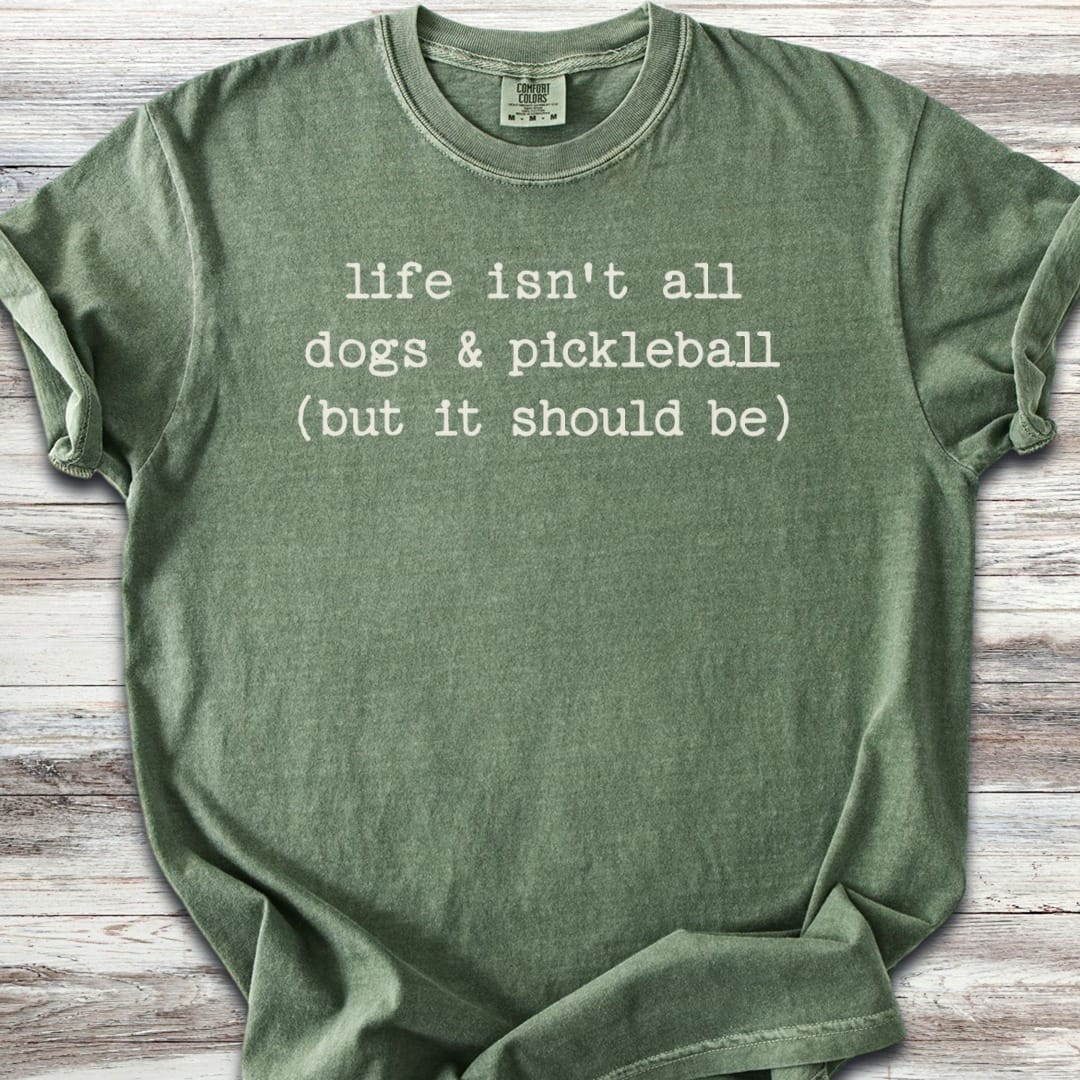 Dogs & Pickleball T-Shirt
