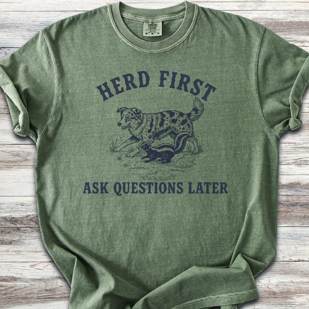 Australian Shepherd Herd First T-Shirt