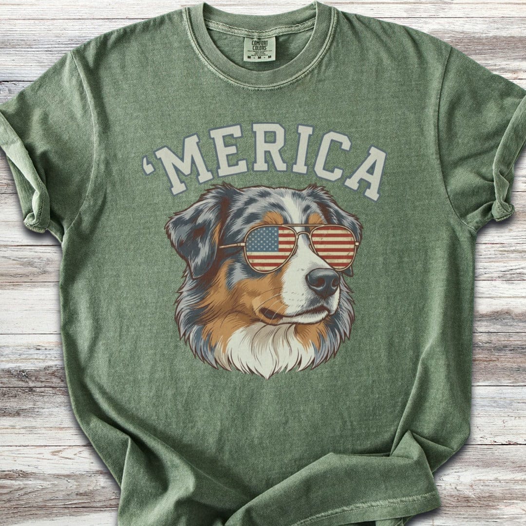 Australian Shepherd 'Merica T-Shirt