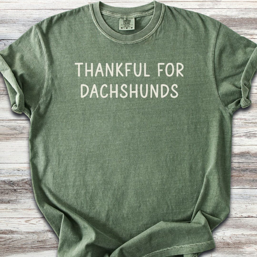 Dachshund Thankful T-Shirt