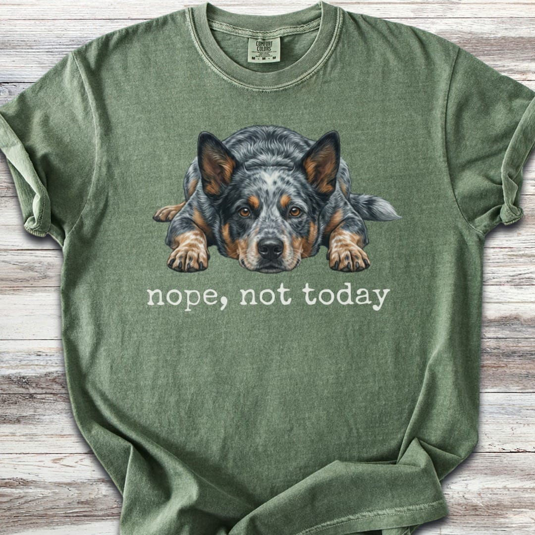 Australian Cattle Dog Blue Heeler Nope T-Shirt