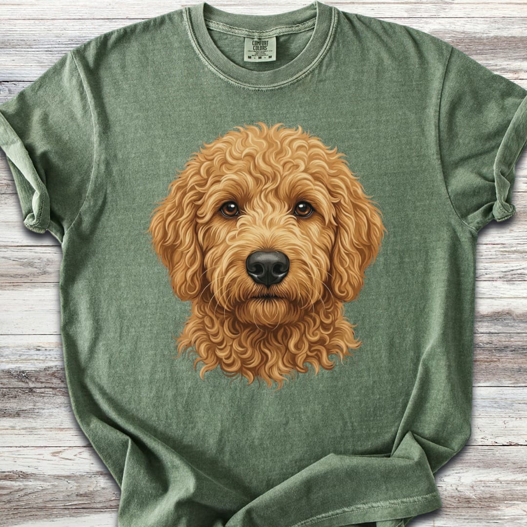 Goldendoodle Studio Portrait T-Shirt