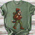 Bernese Mountain Dog Hiking T-Shirt
