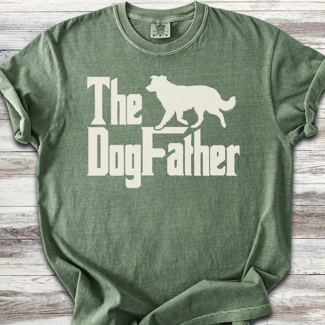 Border Collie Dog Father T-Shirt
