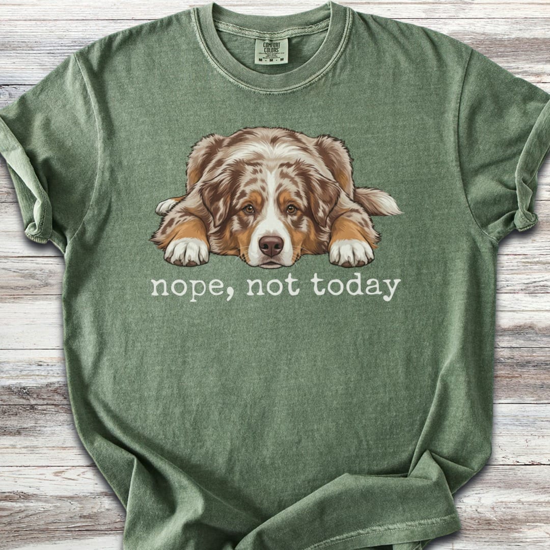 Australian Shepherd Red Nope T-Shirt