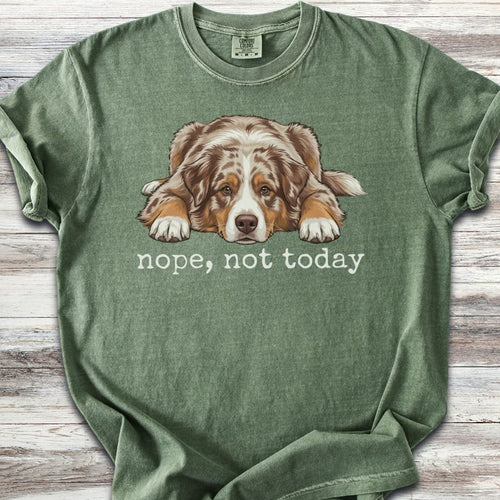 Australian Shepherd Red Nope T-Shirt
