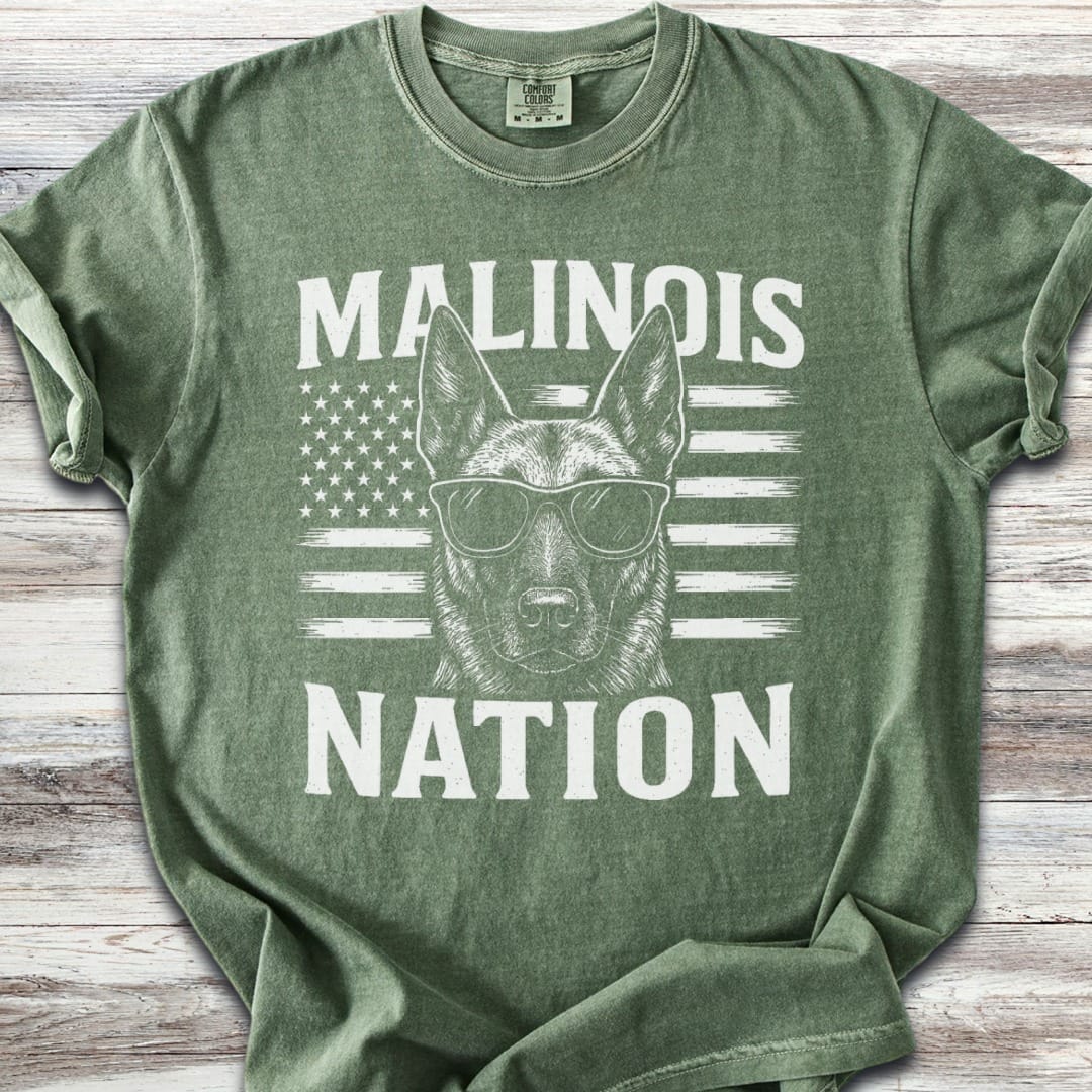 Belgian Malinois Nation T-Shirt