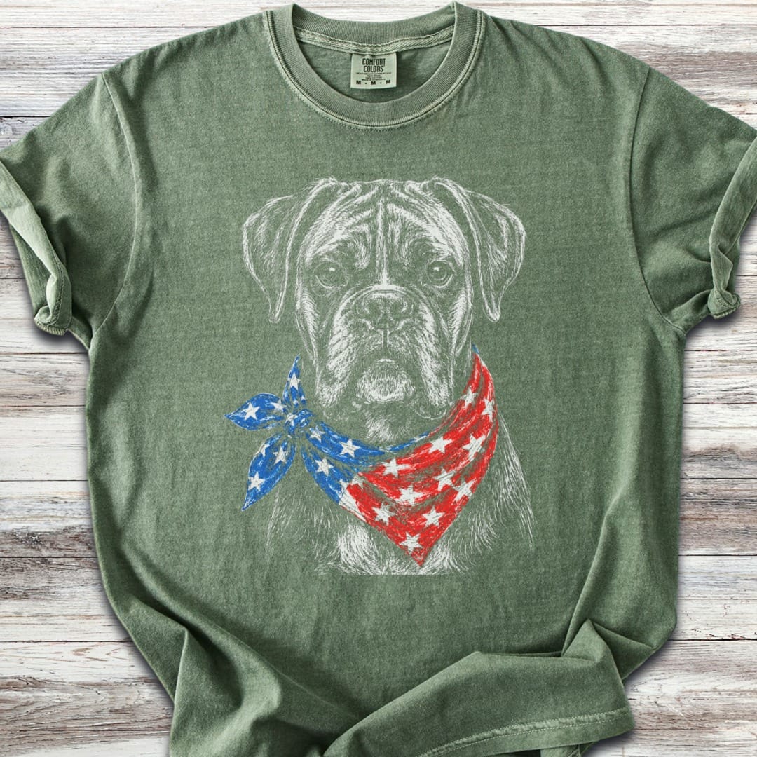Boxer Patriot T-Shirt
