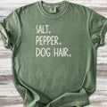 Salt Pepper Dog Hair T-Shirt