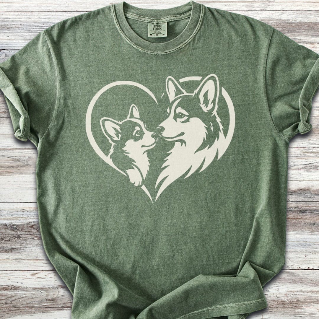 Corgi Heart Bond T-Shirt