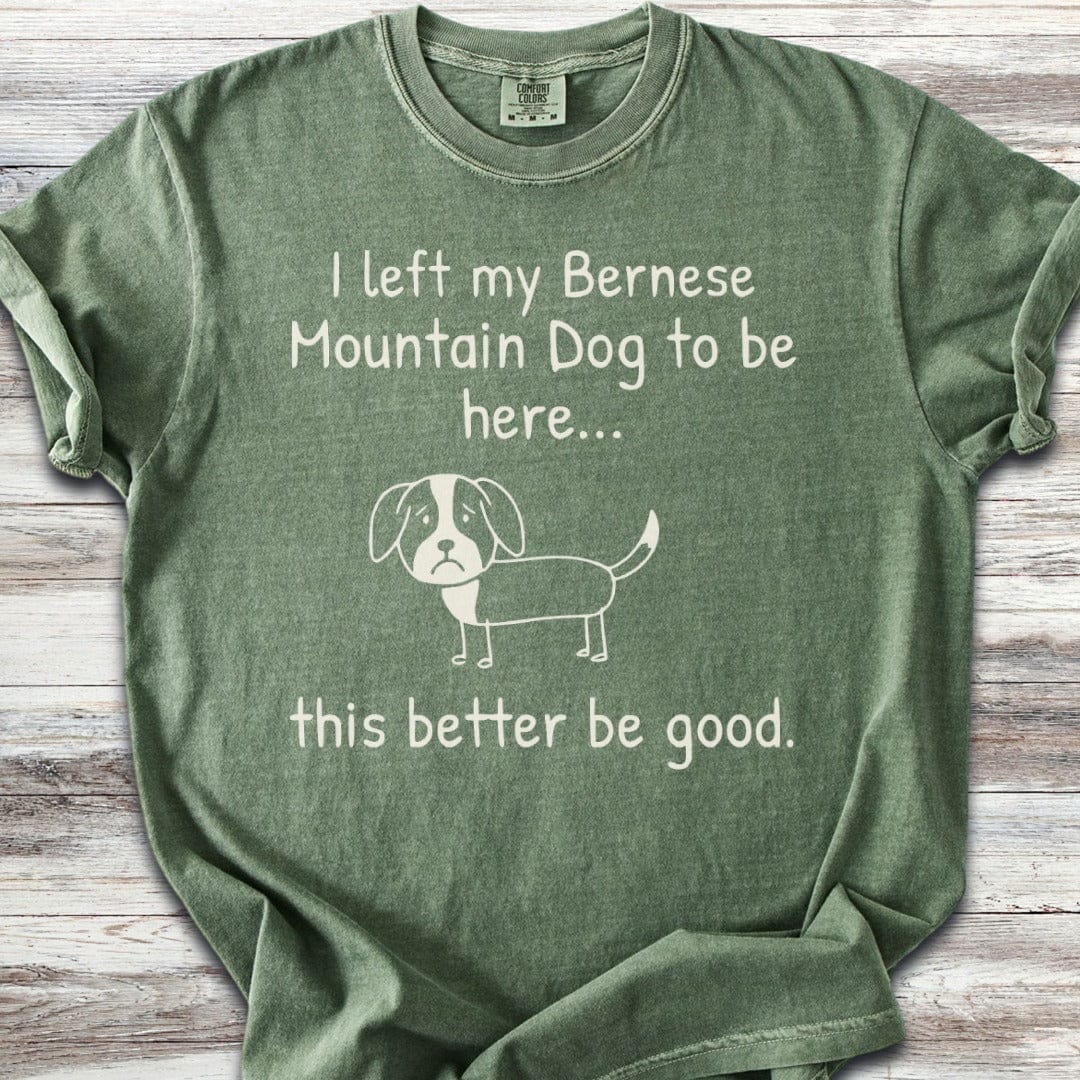Bernese Mountain Dog Lonely T-Shirt