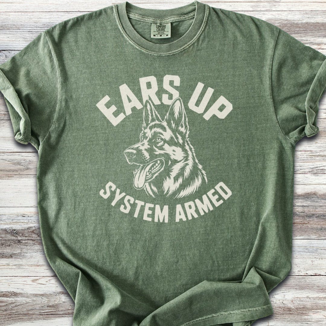 German Shepherd Armed T-Shirt