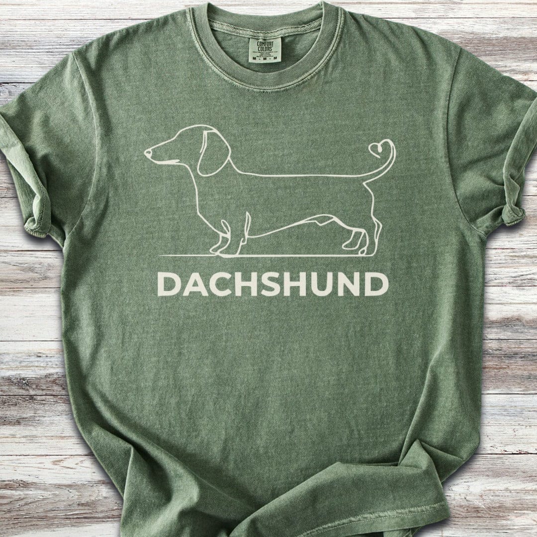 Dachshund Minimalist T-Shirt