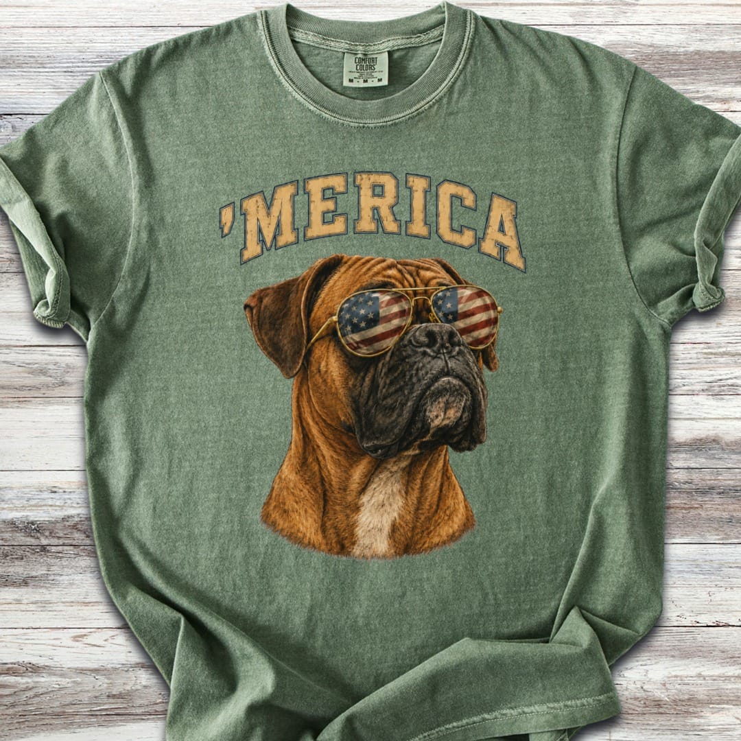 Boxer 'Merica T-Shirt