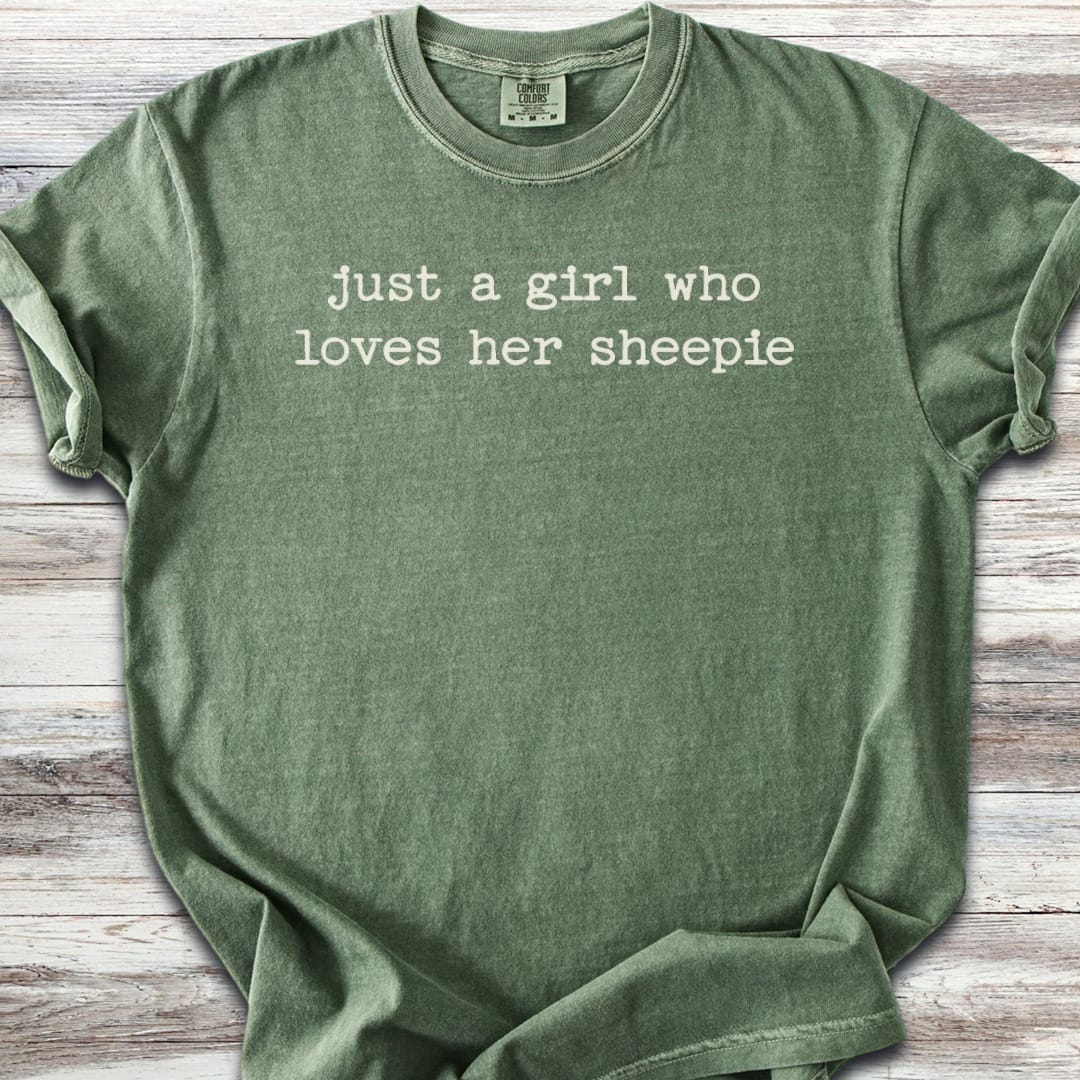 Old English Sheepdog Girl T-Shirt