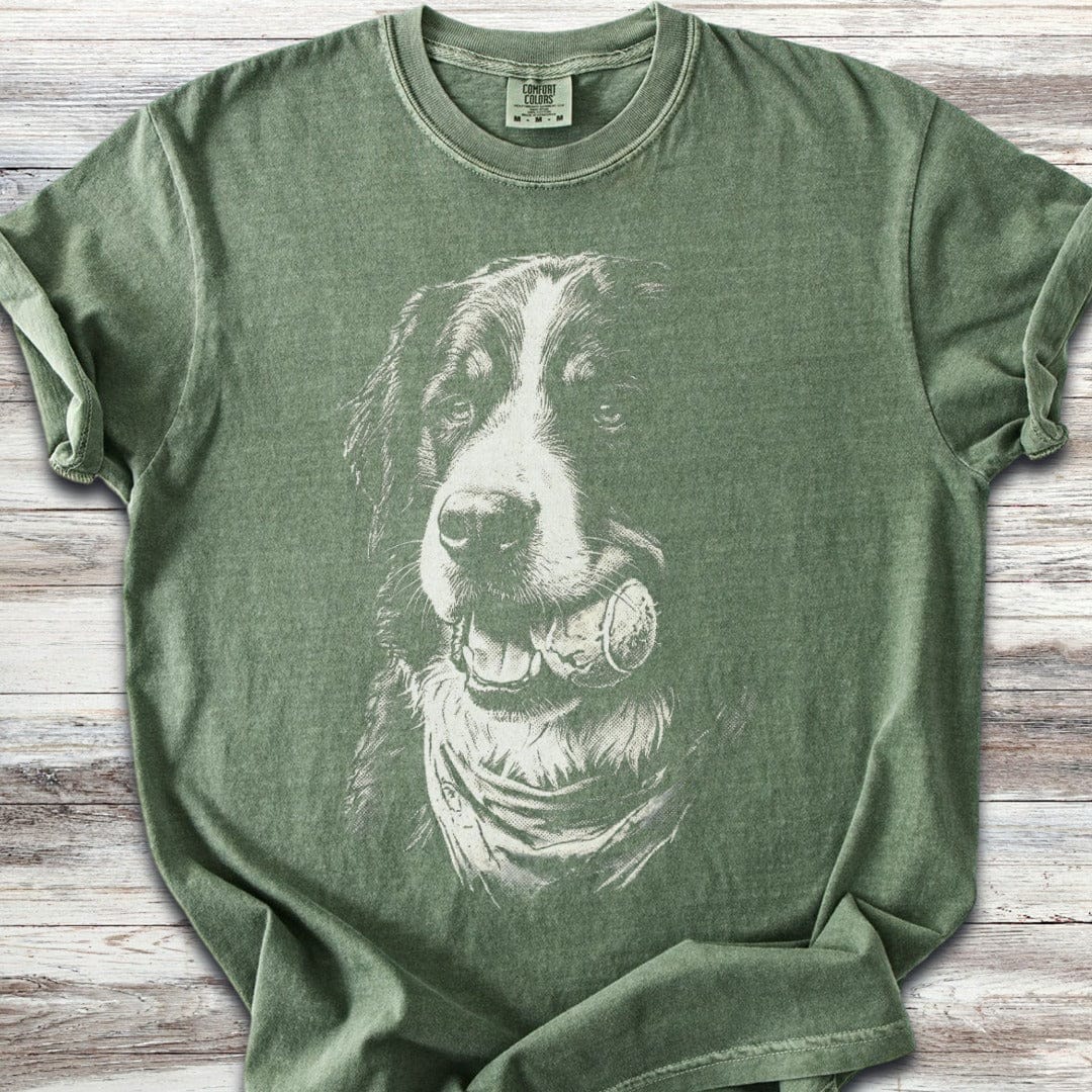 Bernese Mountain Dog Play Ball T-Shirt
