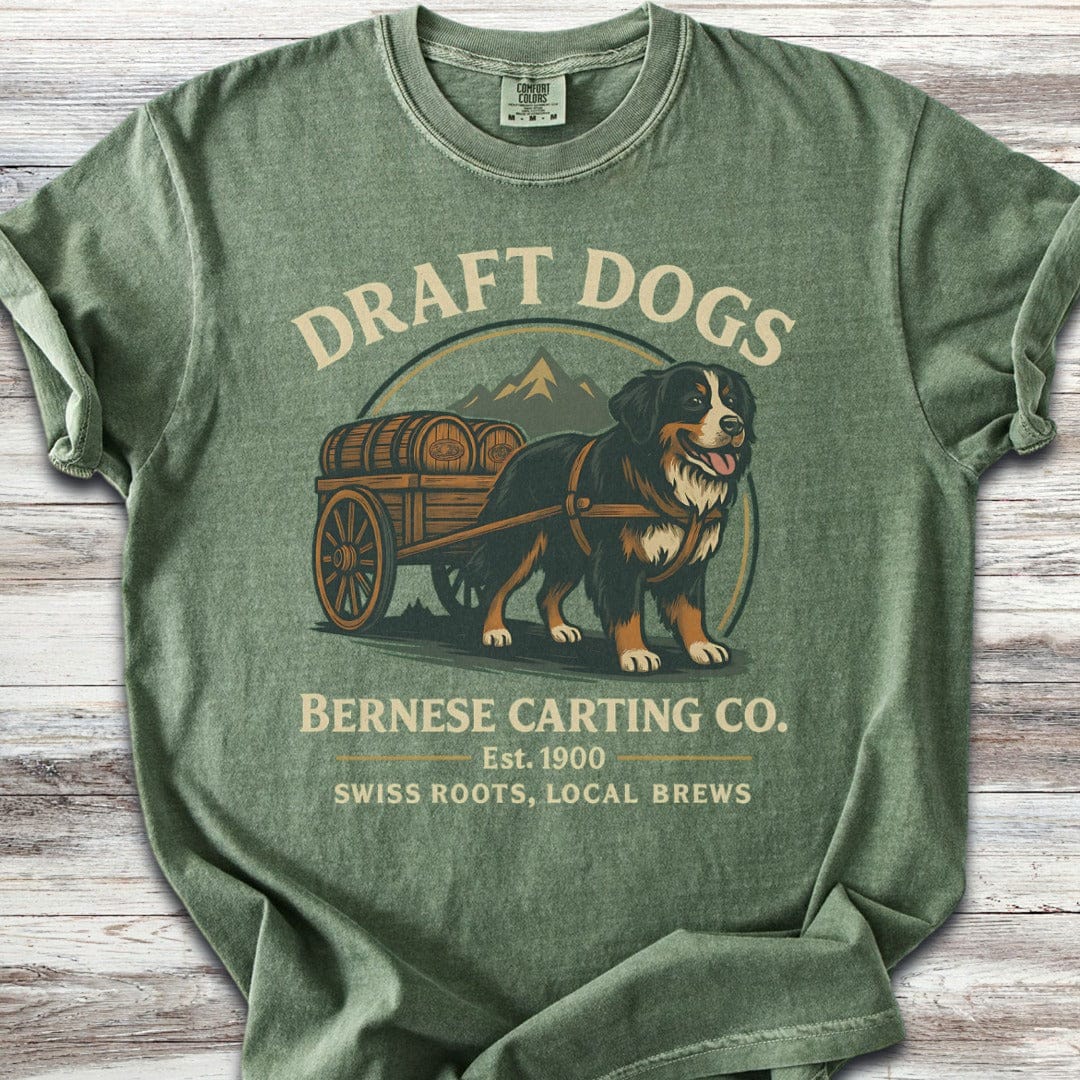 Bernese Mountain Dogs Draft Dogs T-Shirt