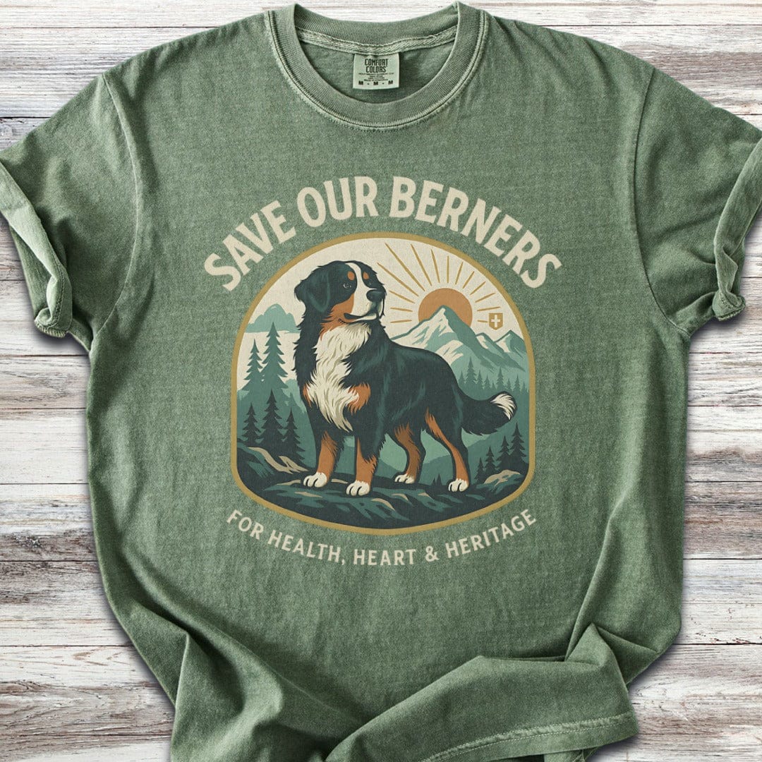 Bernese Mountain Dog Save Berners T-Shirt