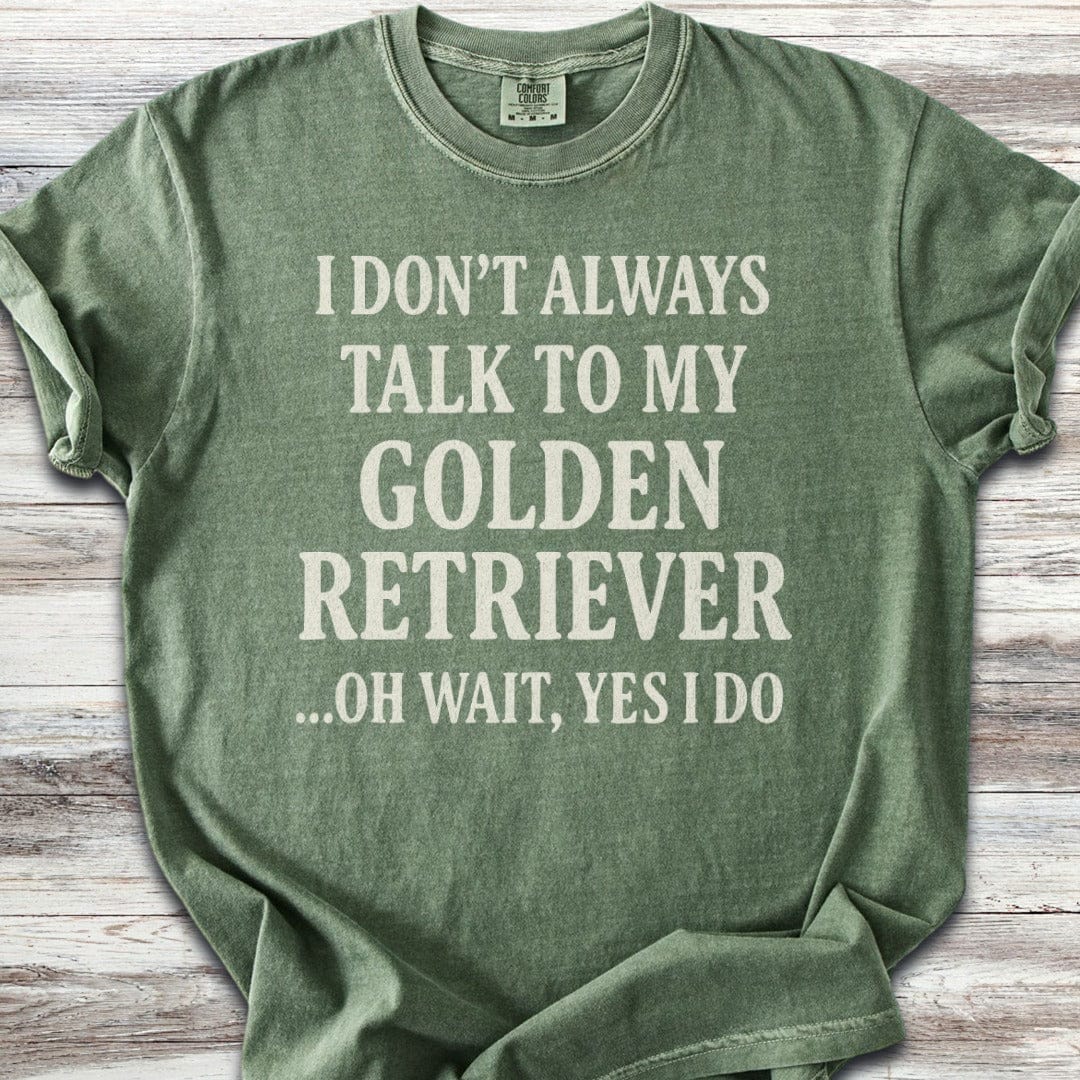 Golden Retriever Talk T-Shirt