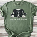 Shetland Sheepdog Bi-Black Nope T-Shirt