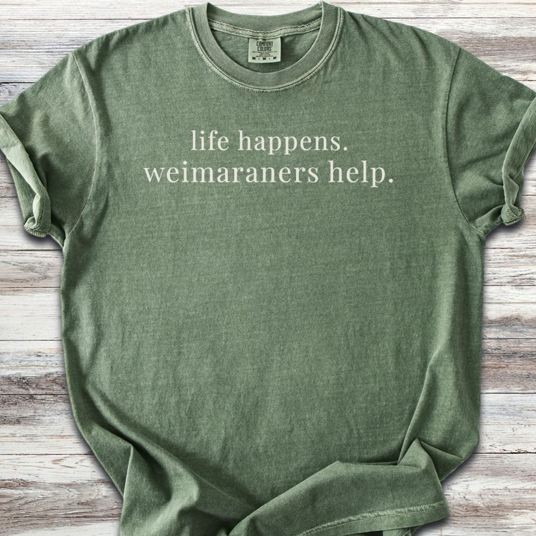 Weimaraner Help T-Shirt