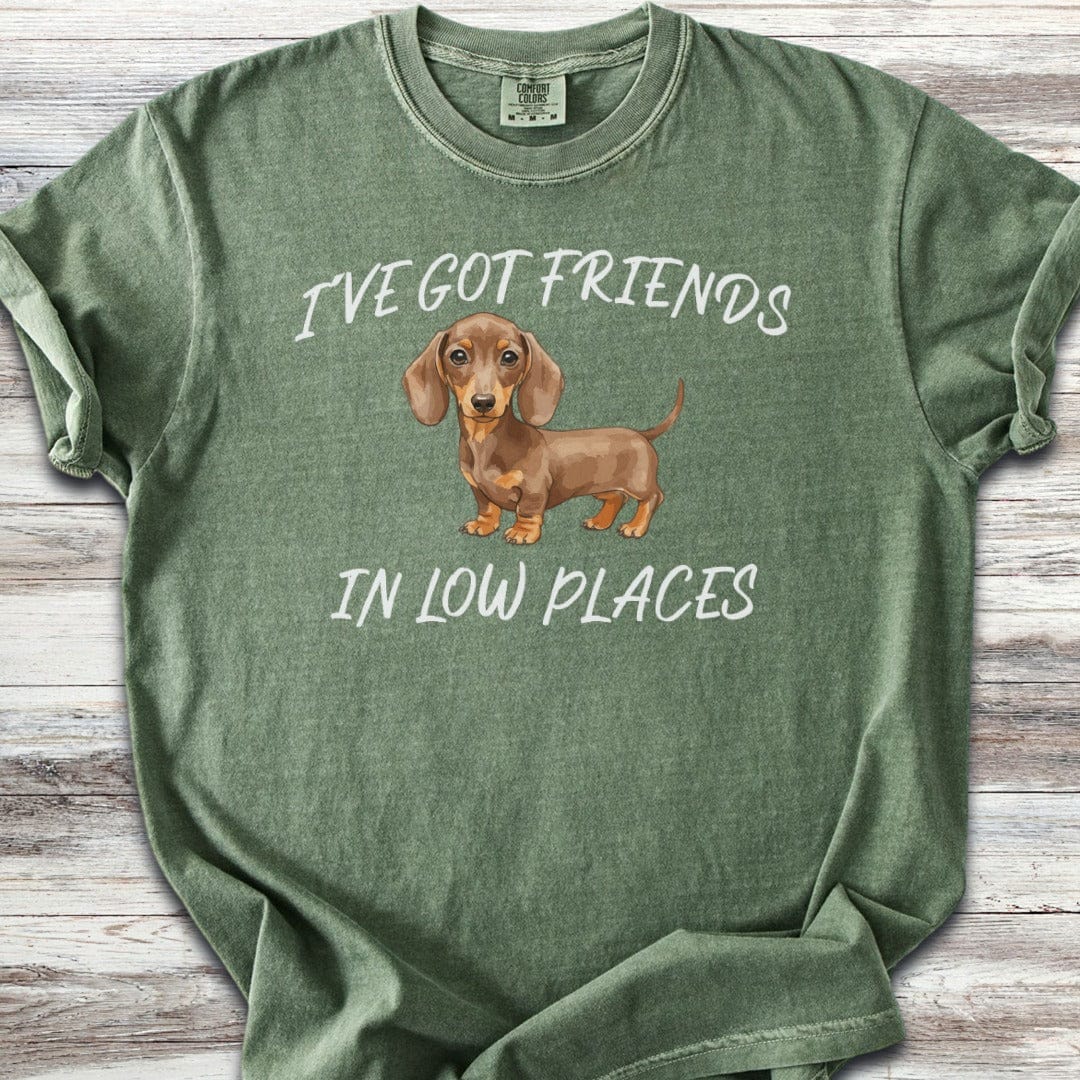 Dachshund Low Places T-Shirt