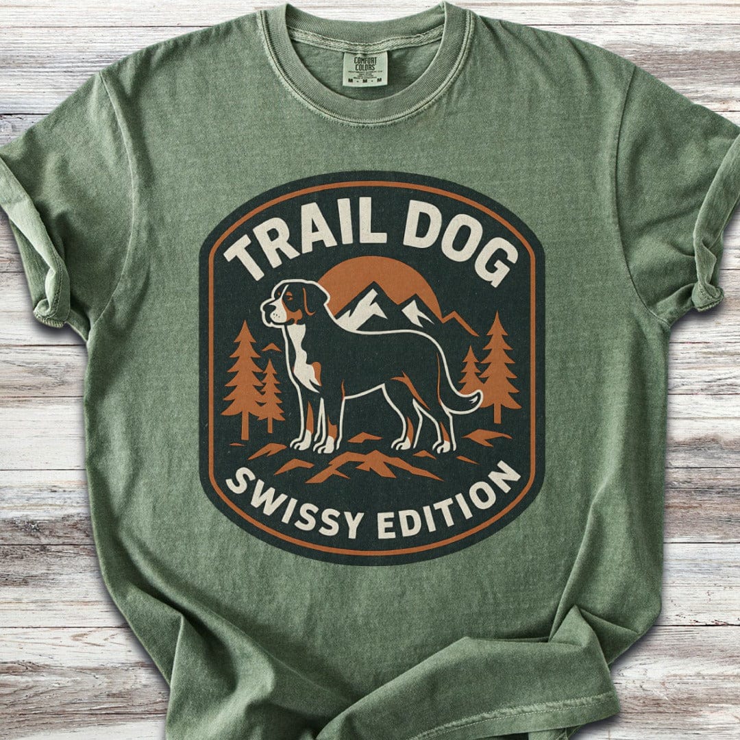 Swiss Mountain Dog Trail Dog T-Shirt