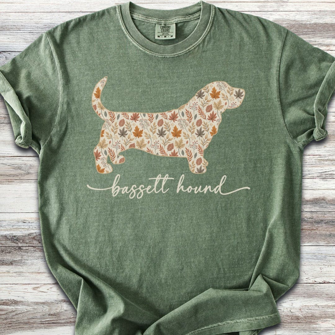 Basset Hound Fall T-Shirt