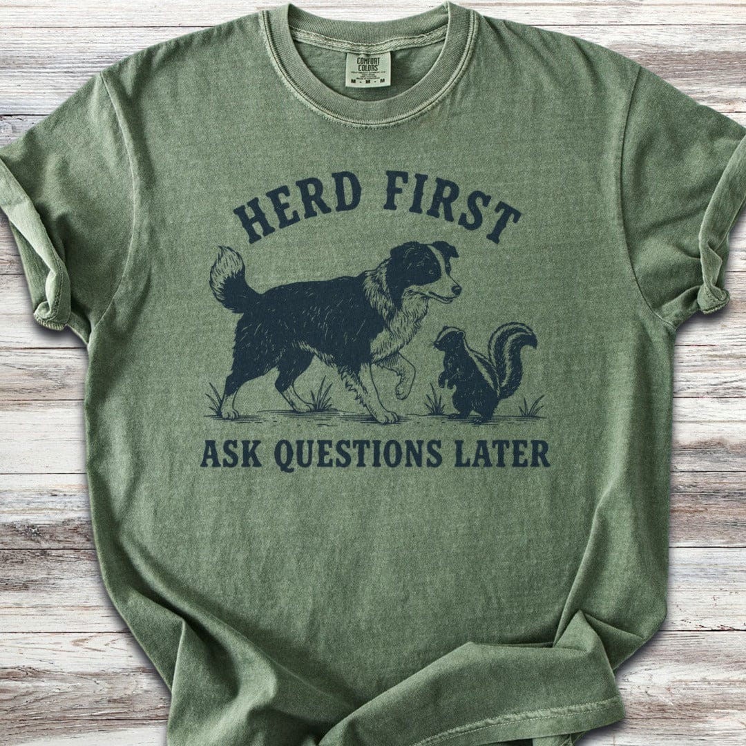 Border Collie Herd First T-Shirt