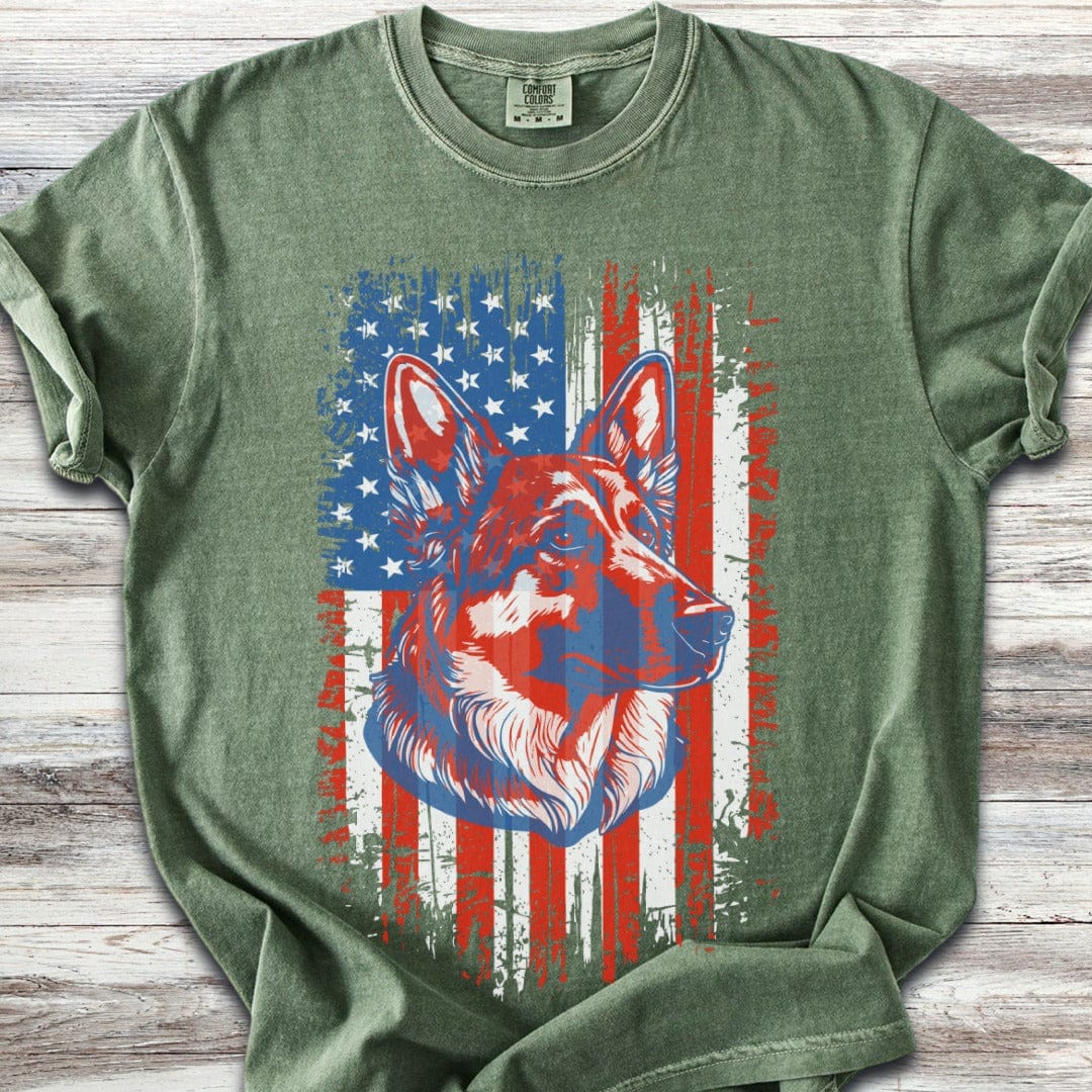 German Shepherd USA T-Shirt