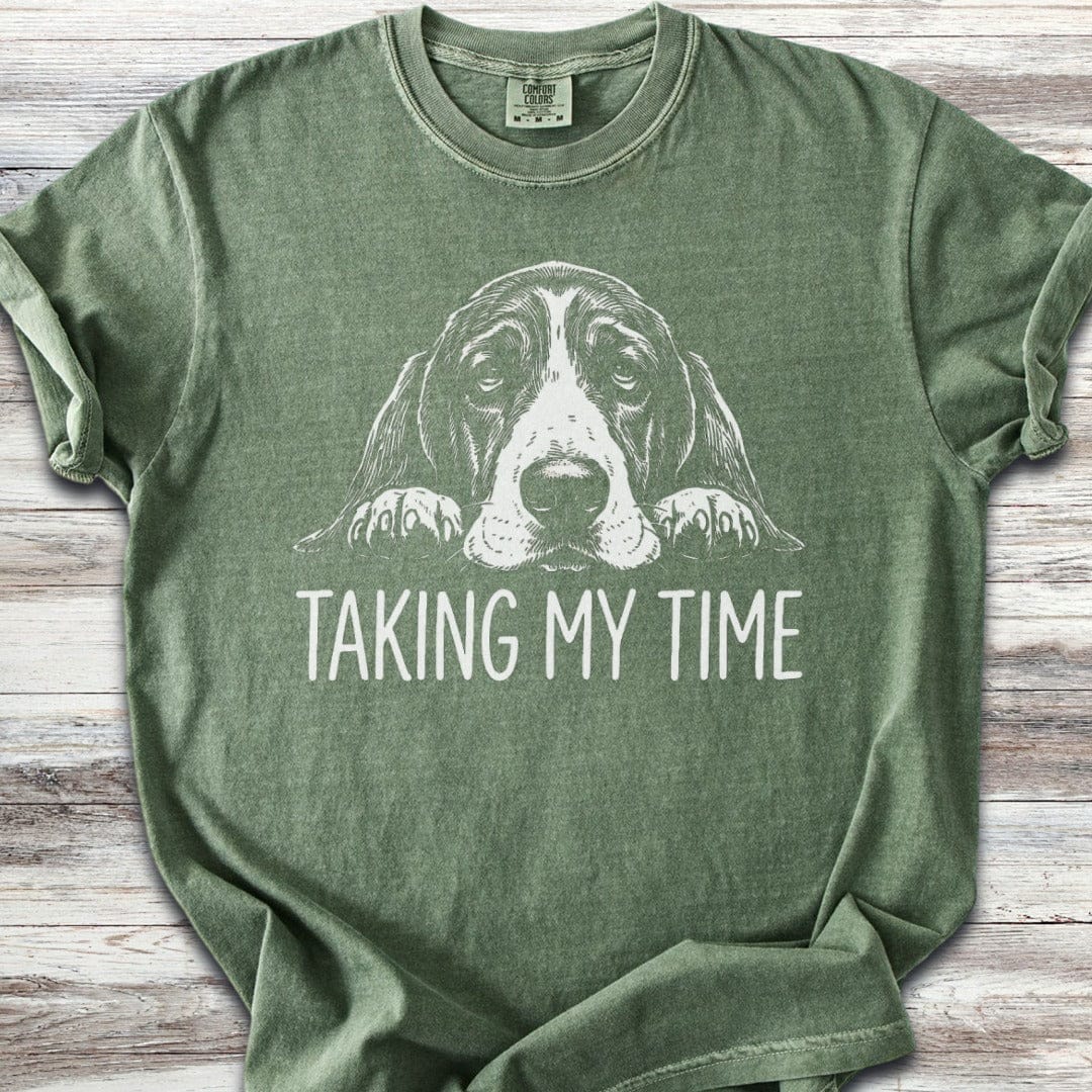 Basset Hound Time T-Shirt