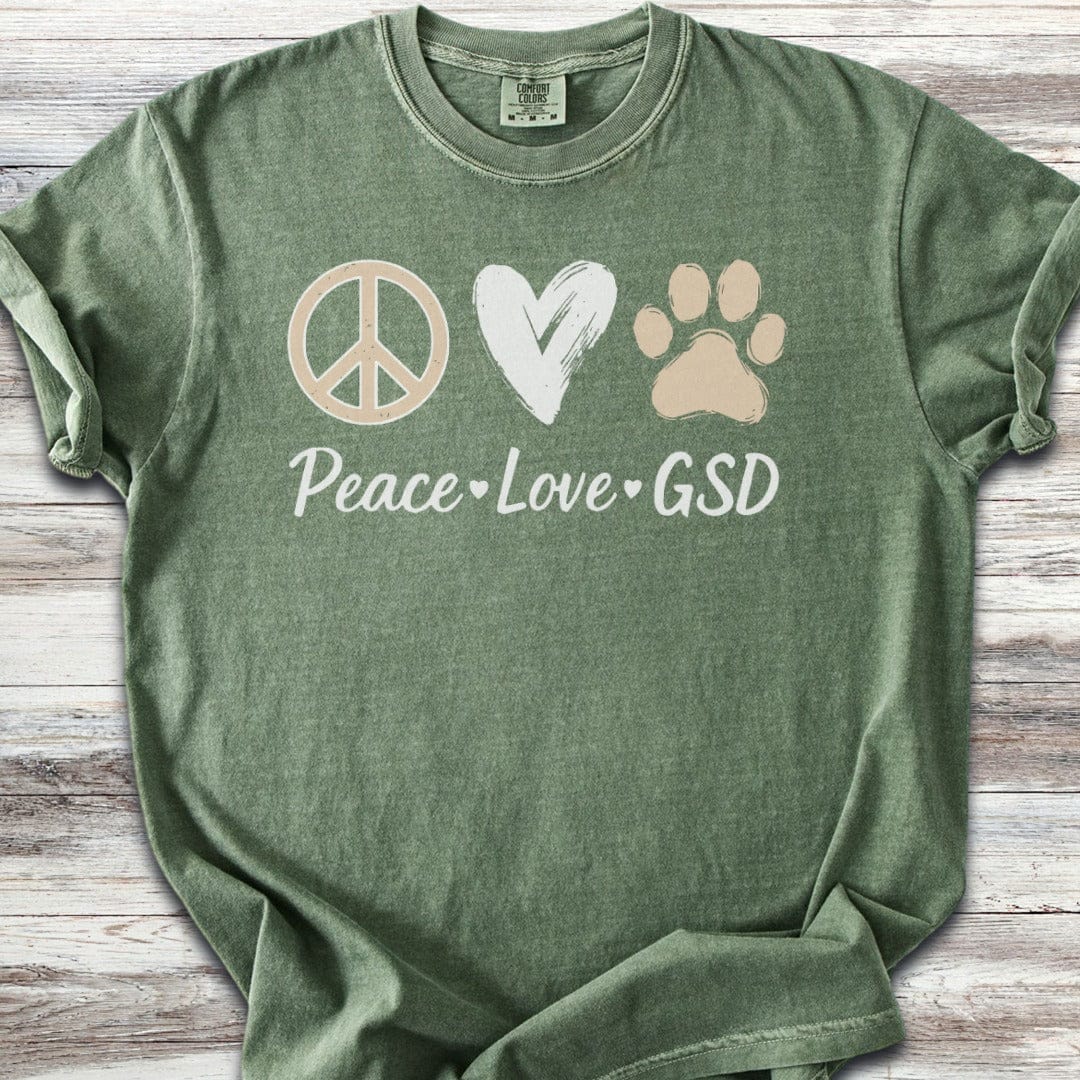 German Shepherd Peace T-Shirt